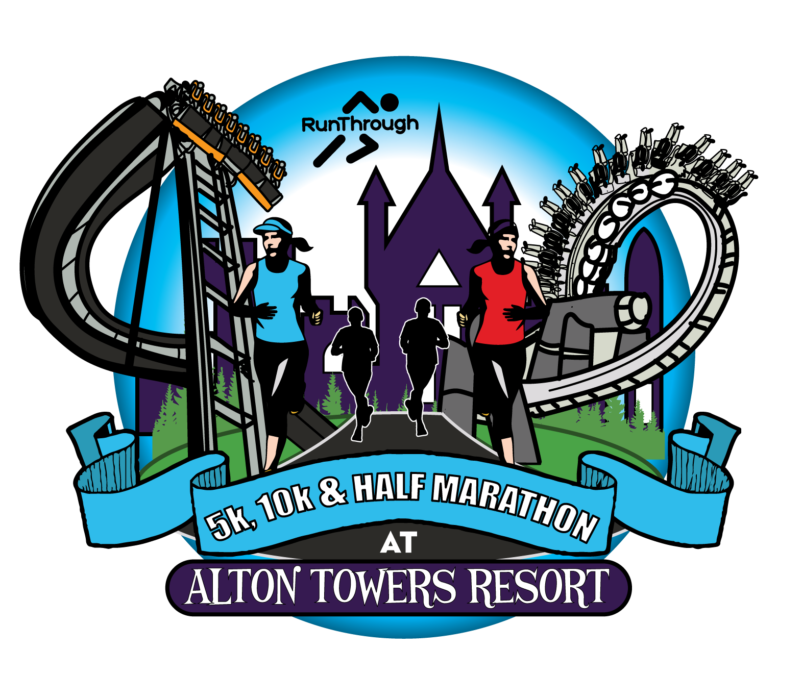 run alton tower logo